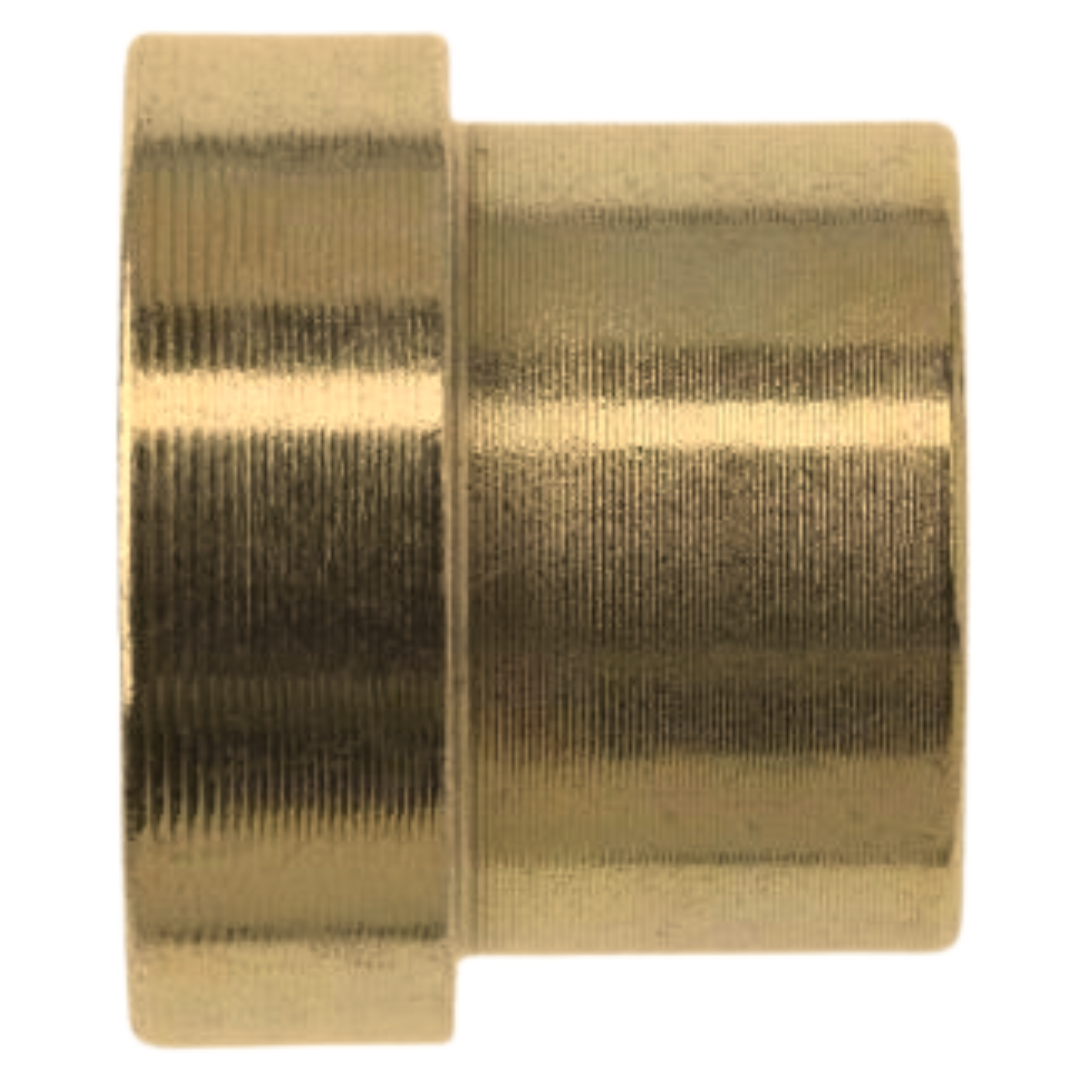 0319-04-B : OneHydraulics Brass Tube Sleeve, 1/4" (-04) JIC Tube OD