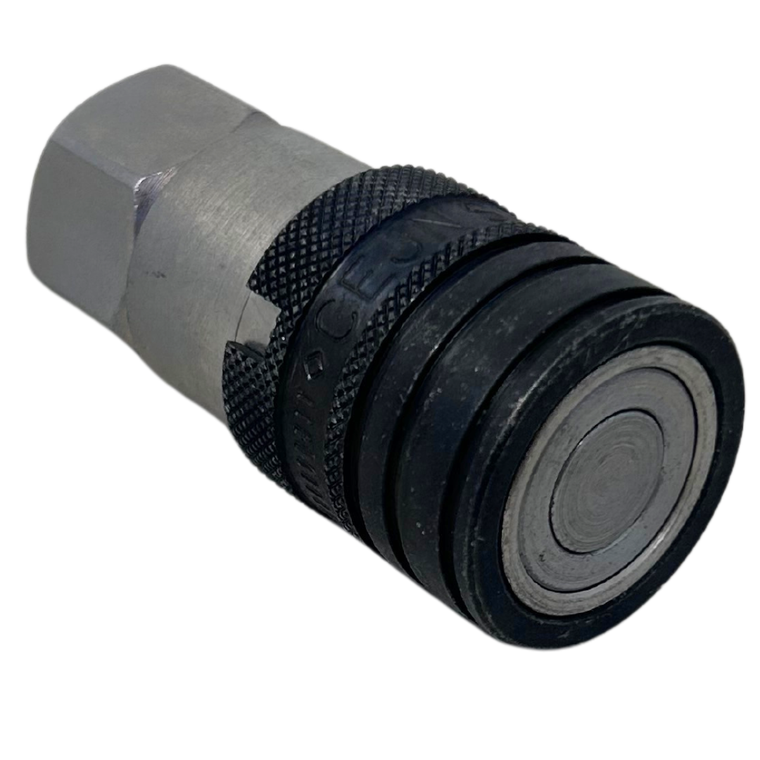 10-365-1604-FIRE : FIRE SALE CEJN Series 365 Flat Faced QD Nipple. ISO 16028 - ALL SALES FINAL