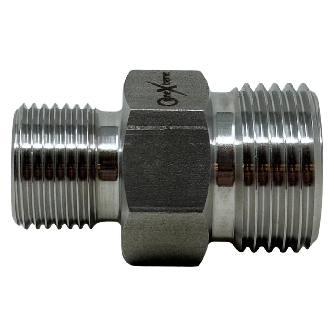 X12TM21TM20 : OneXtreme Adapter, 0.75 (3/4") Male Type-M x 0.3125 (1-5/16") Male Type-M, 20,000psi