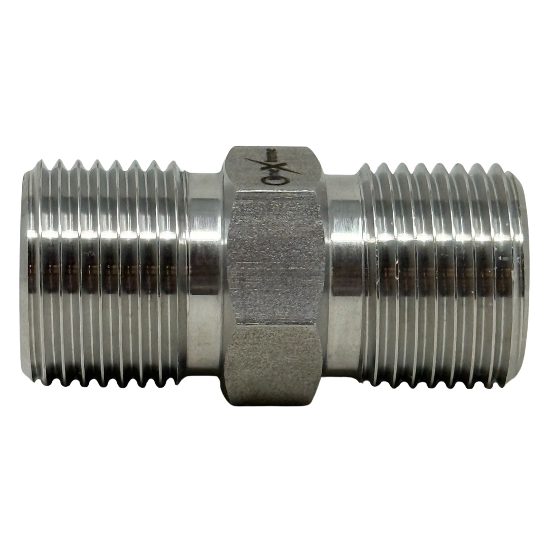 X14TM18TM40 : OneXtreme Adapter, 0.875 (7/8") Male Type-M x 1.125 (1-1/8") Male Type-M, 40,000psi