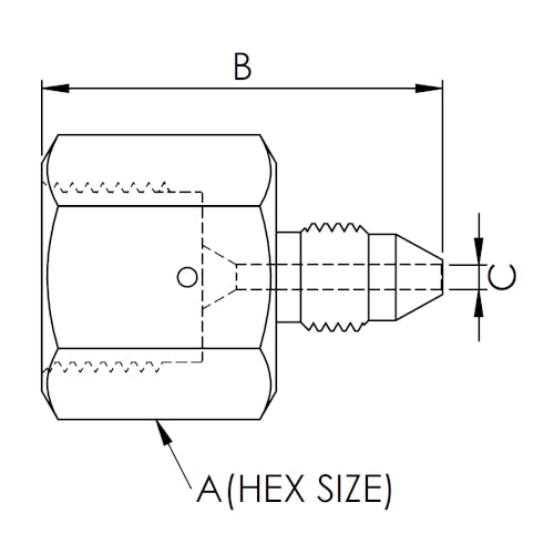 X16M06HF20-K : OneXtreme Adapter, 1" Male MP x 0.75 (3/4") Female HP, 20,000psi