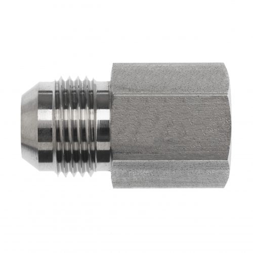 2405-32-32-SS : OneHydraulics Straight Stainless Steel Adapter, Rigid, 2-1/2-12 (-32) Male JIC x 2-11 1/2 (-32) Female NPT, 2400psi