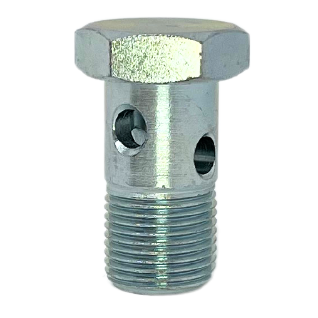 3002-06 : Adaptall Steel Banjo Bolt, G 3/8-19 (-06) Male BSPP