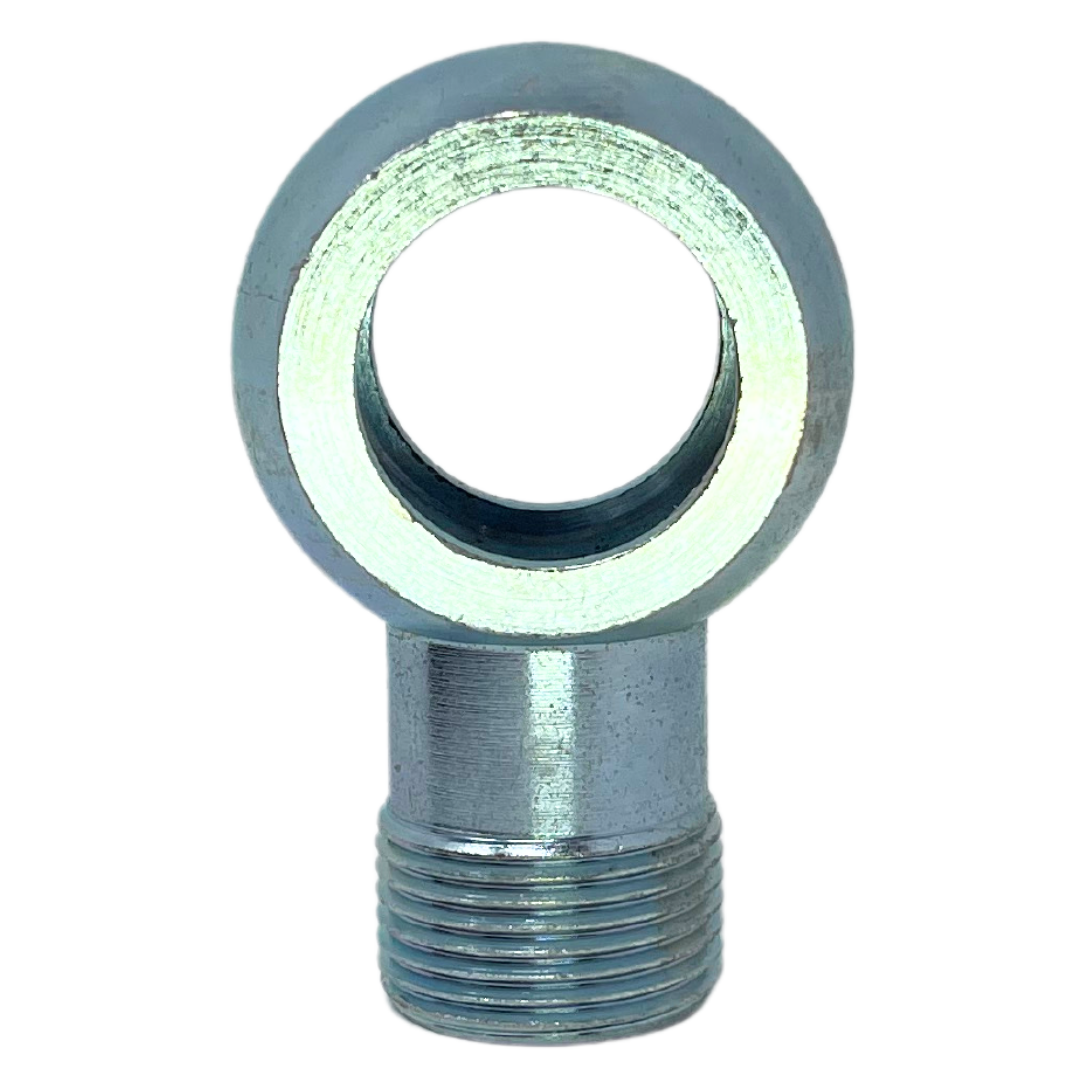 3069LL-10-10 : Adaptall Straight Steel Banjo Adapter, M10 X 1.0 (-LL06) Male Extra Light Duty DIN x M10 X 1.0 (10mm) Metric Banjo