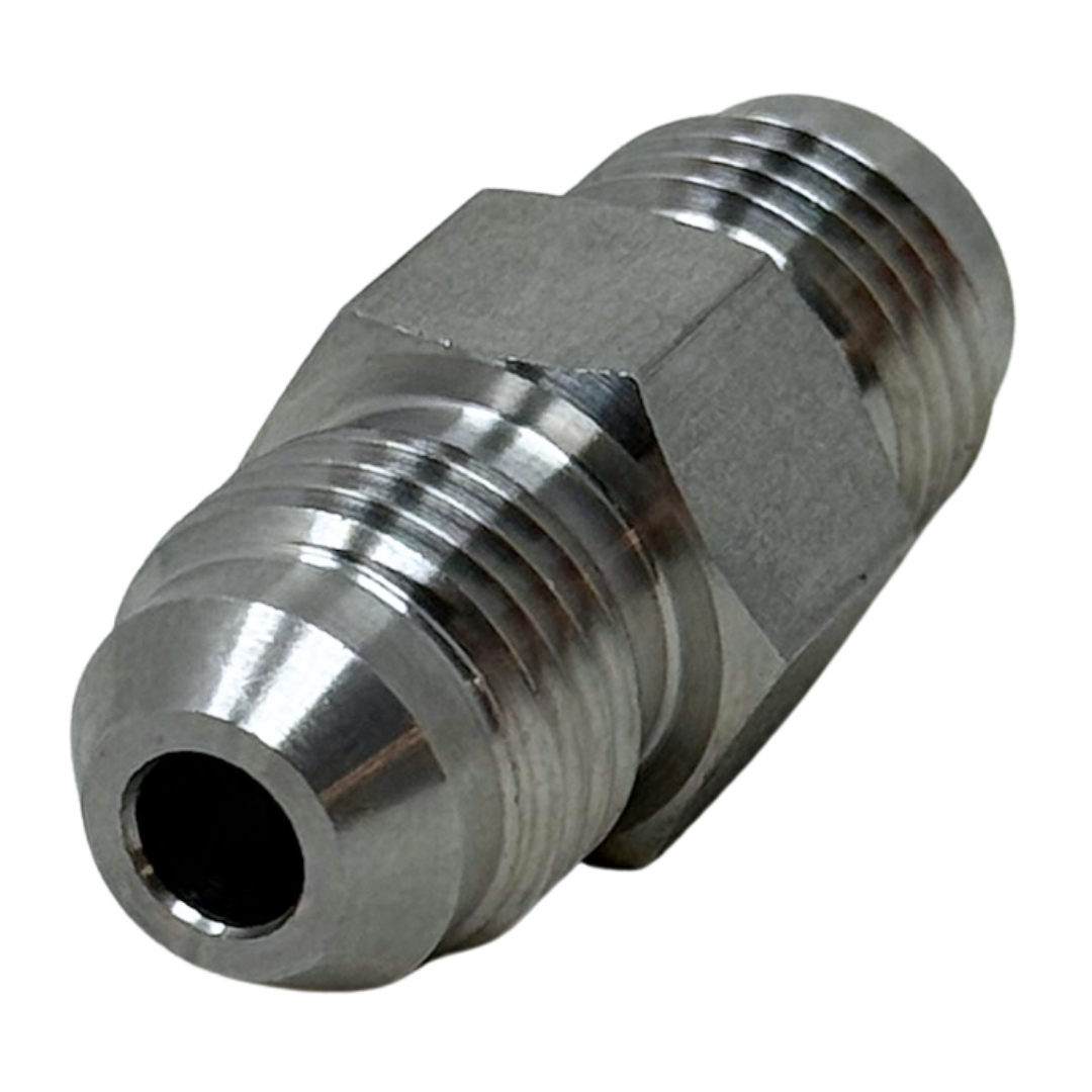 X16J16J10 : OneXtreme Adapter, 1" Male JIC x 1" Male JIC, 10,000psi