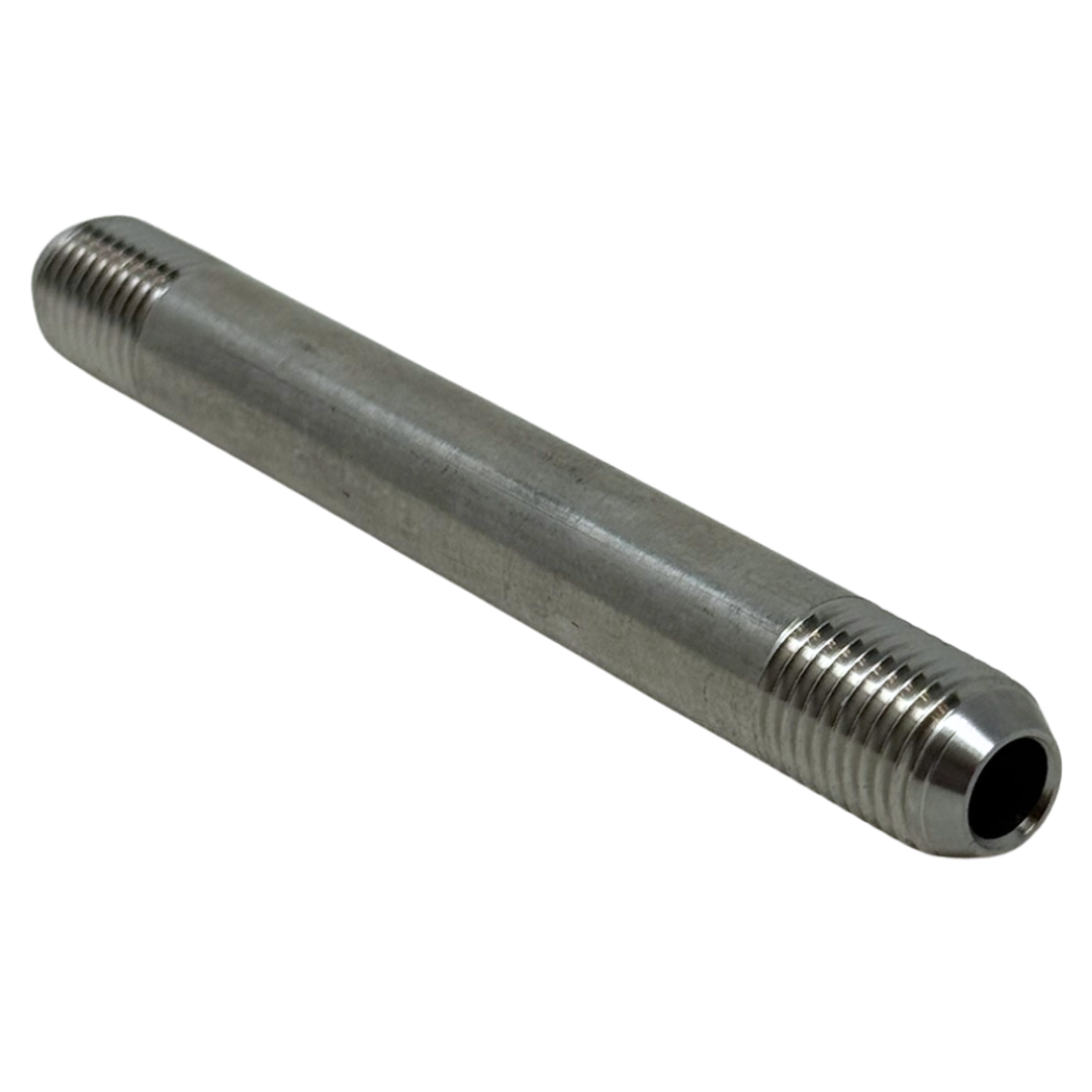 X4M04M-3R20 : OneXtreme Adapter, 1/4" Male MP Long Nipple x 3.00" Long, 20,000psi