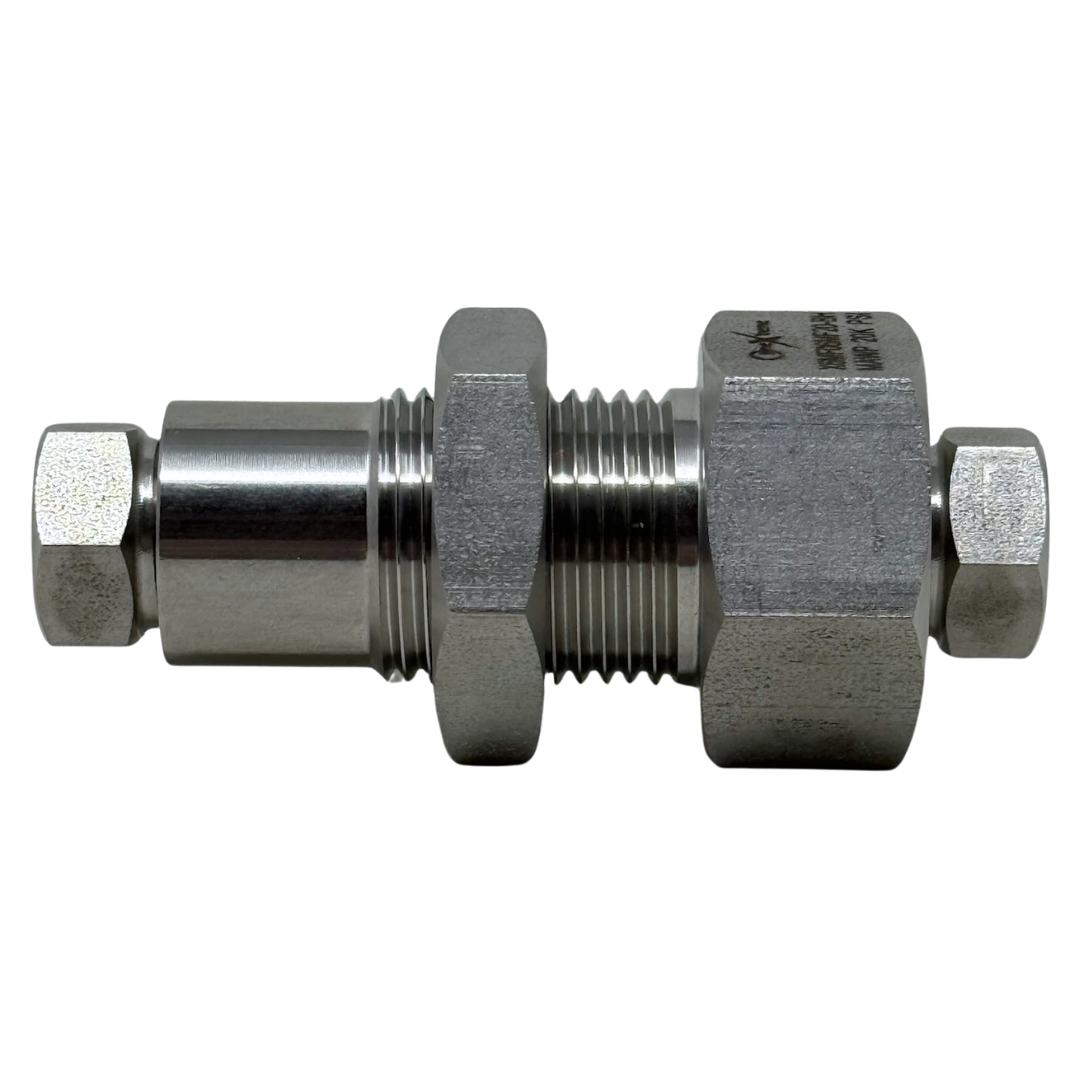 X16MF16MF20-BH-K : OneXtreme Bulkhead Adapter, 1" Female MP x 1" Female MP, 20,000psi