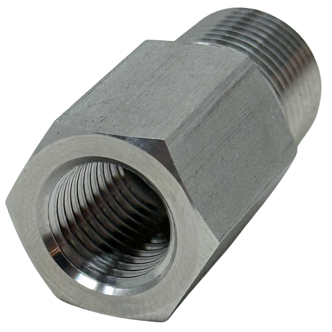 X2N06NF15 : OneXtreme Adapter, 0.125 (1/8") Male NPT x 0.75 (3/4") Female NPT, 15,000psi