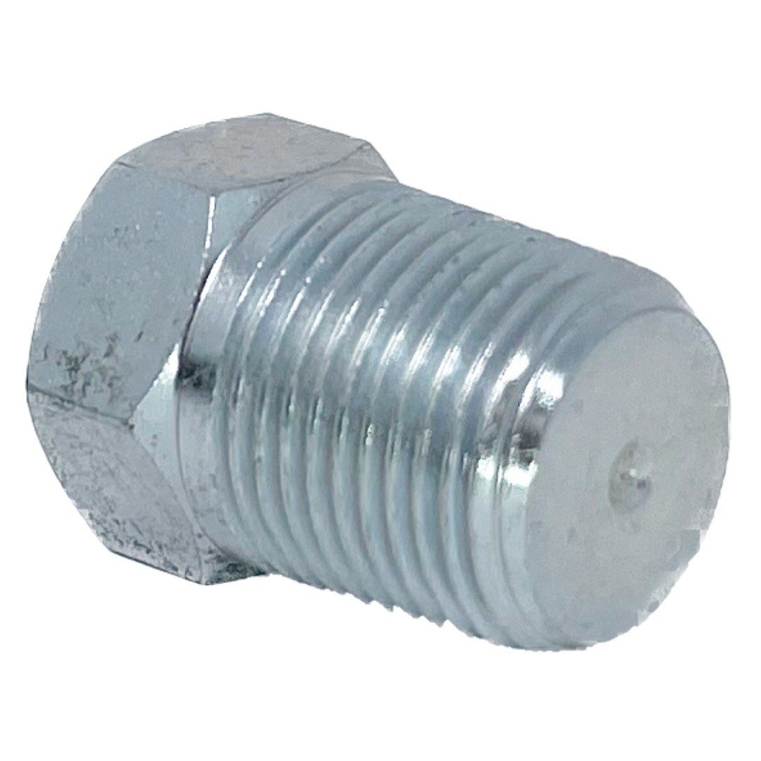 9030T-02 : Adaptall Steel Hex Plug (No Seal), 1/8-28 (-02) Male BSPT