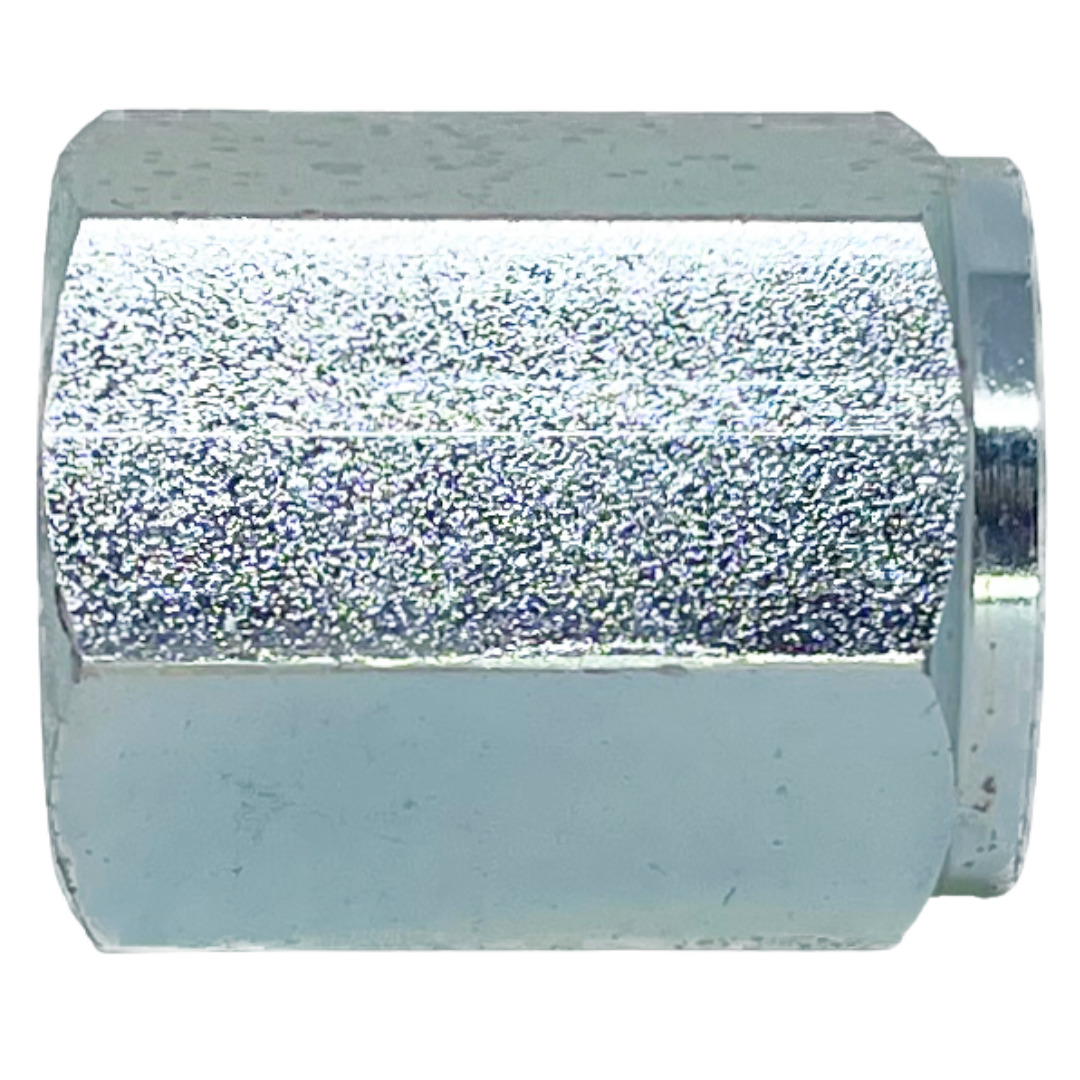 9044-16-16 : Adaptall Straight Steel Adapter, 1-11 (-16) Female BSPP x 1-11-1/2 (-16) Female NPT