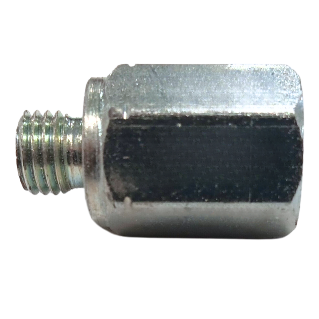 9234-08X1.0-02 : Adaptall Straight Steel Rigid Adapter, M8 X 1.0 (8mm) Male Metric x 1/8-28 (-02) Male ORFS