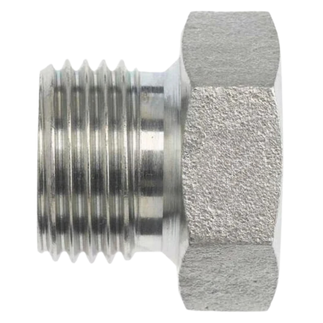 9522-P-16 : OneHydraulics Steel Hex Plug, 1-11 (-16) Male BSPP