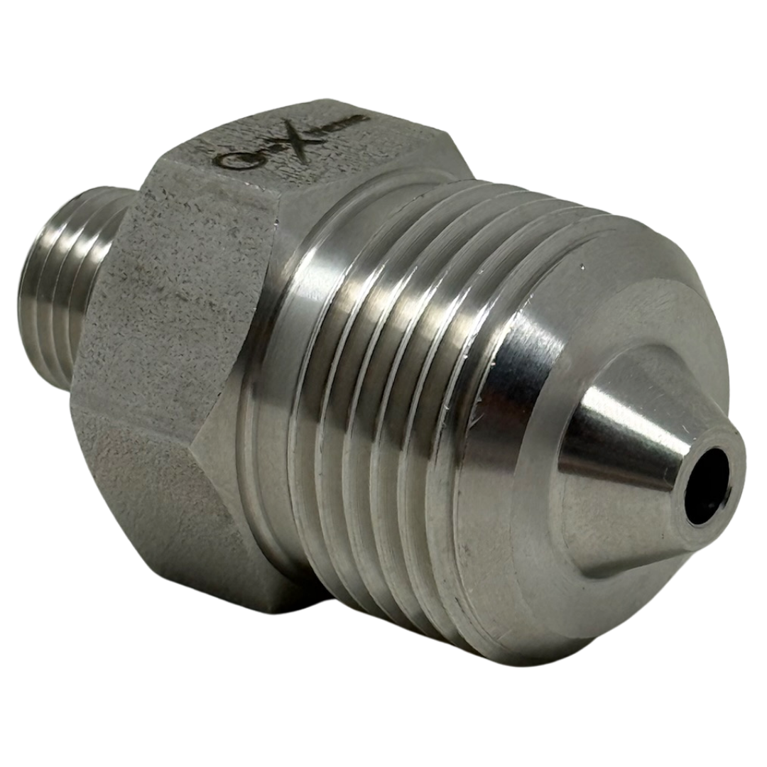 X9H09TM40 : OneXtreme Adapter, 0.5625 (9/16") Male HP x 0.5625 (9/16") Male Type-M, 40,000psi