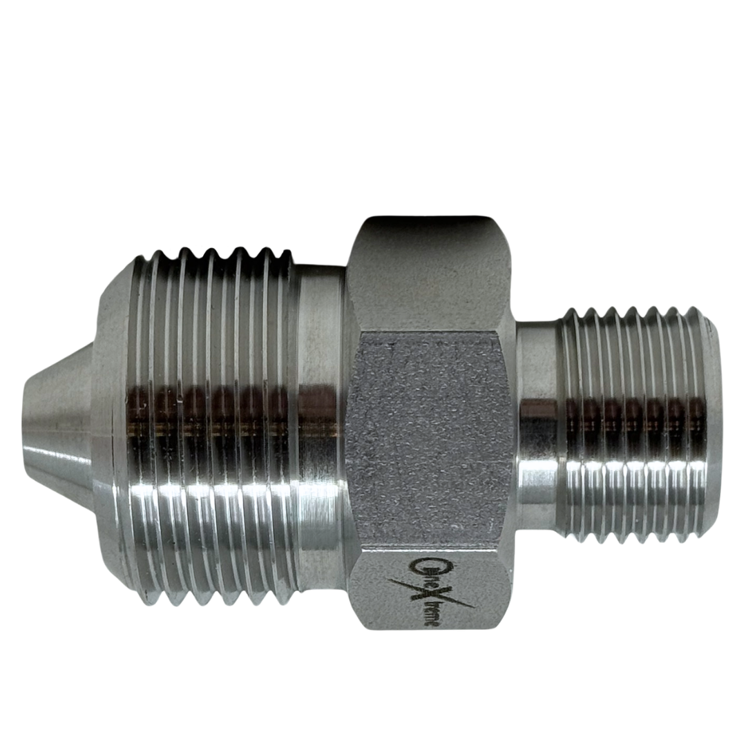 X16H12TM30-K : OneXtreme Adapter, 1" Male HP x 0.75 (3/4") Male Type-M, 30,000psi