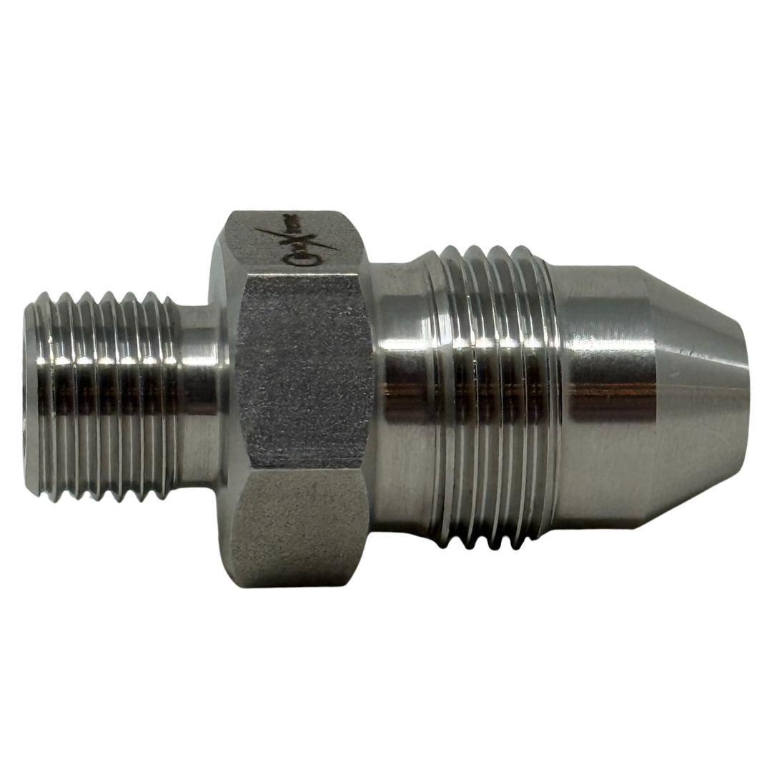 X16M16TM20-1P : OneXtreme Adapter, 1" Male MP x 1" Male Type-M, 20,000psi