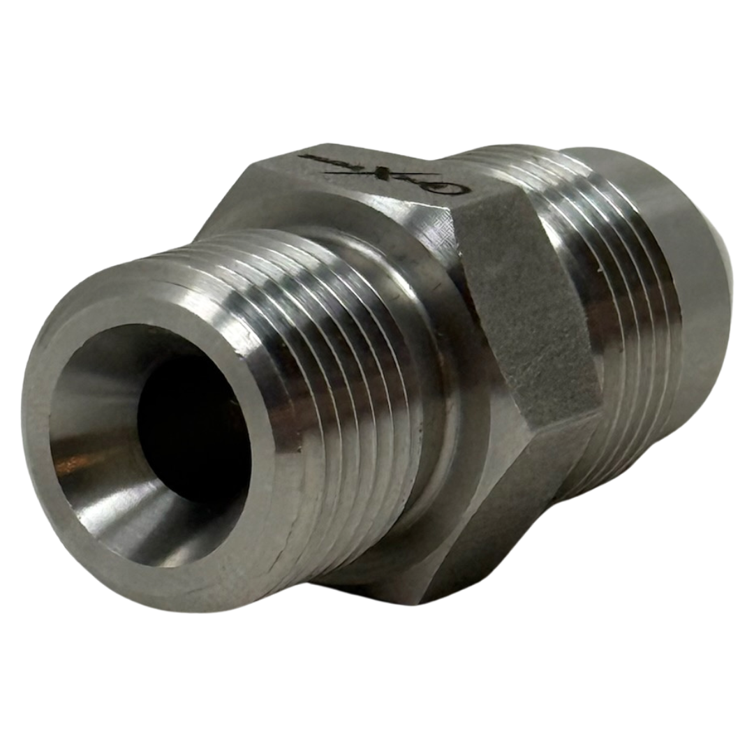 X9M12TM20 : OneXtreme Adapter, 0.5625 (9/16") Male MP x 0.75 (3/4") Male Type-M, 20,000psi