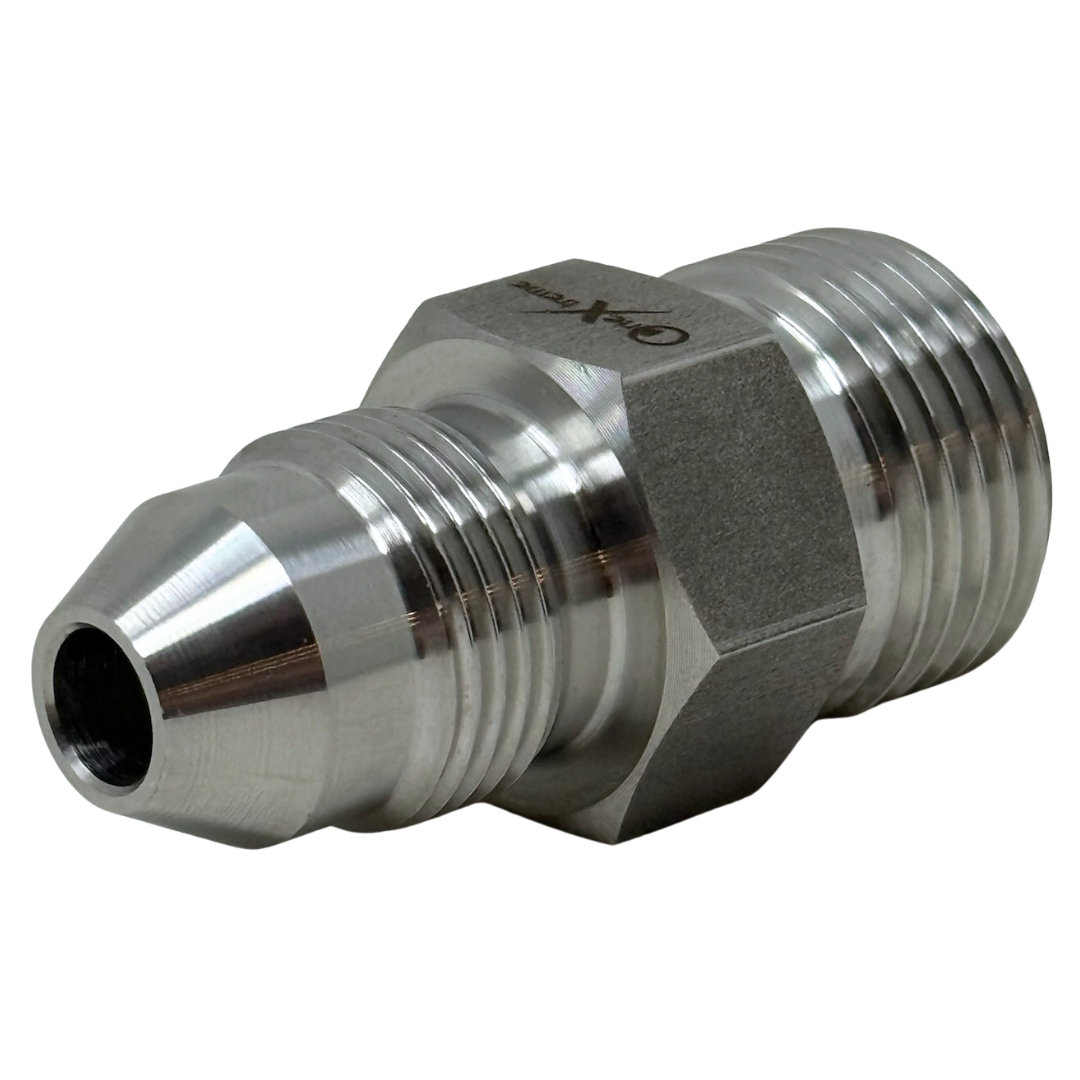 X9M21TM20 : OneXtreme Adapter, 0.5625 (9/16") Male MP x 1.3125 (1-5/16") Male Type-M, 20,000psi