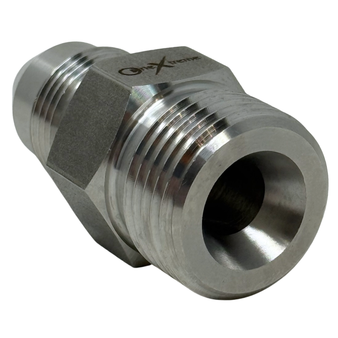 X9M21TM20 : OneXtreme Adapter, 0.5625 (9/16") Male MP x 1.3125 (1-5/16") Male Type-M, 20,000psi