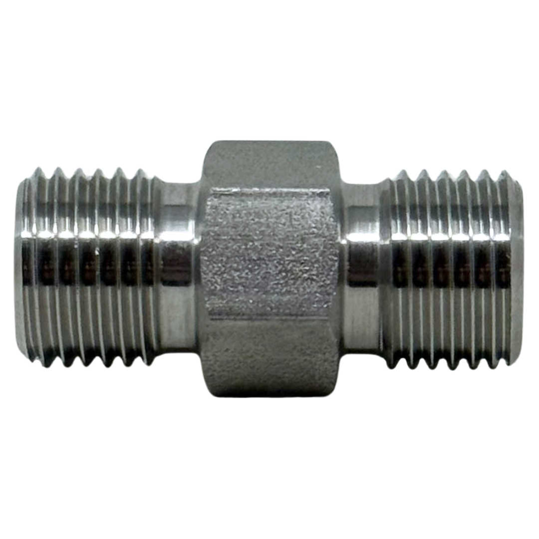X9TM16TM30 : OneXtreme Adapter, 0.5625 (9/16") Male Type-M x 1" Male Type-M, 30,000psi