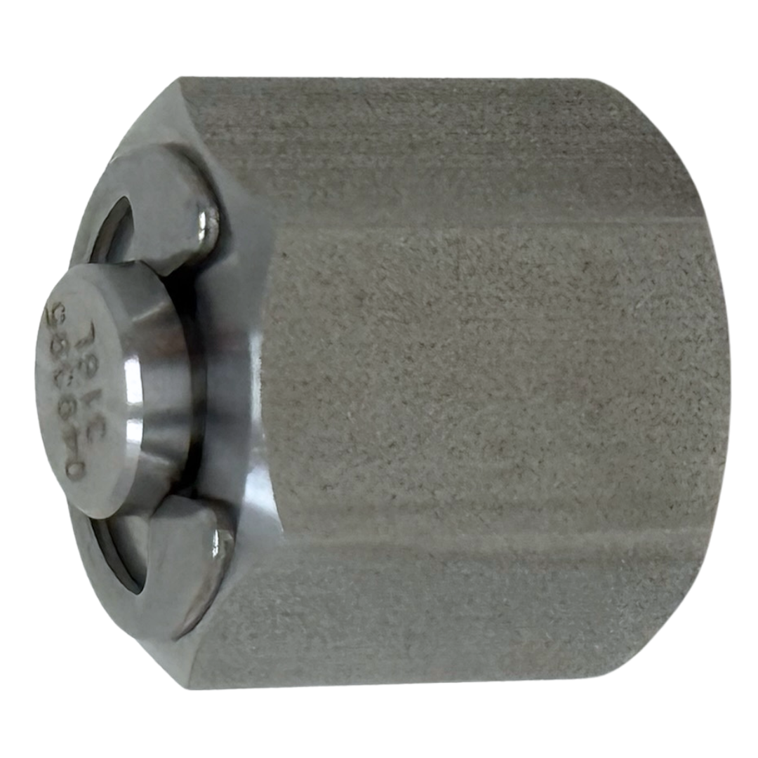 X21TMCAP20-K : OneXtreme Adapter, 1.3125 (1-5/16") Female Type-M Cap, 20,000psi