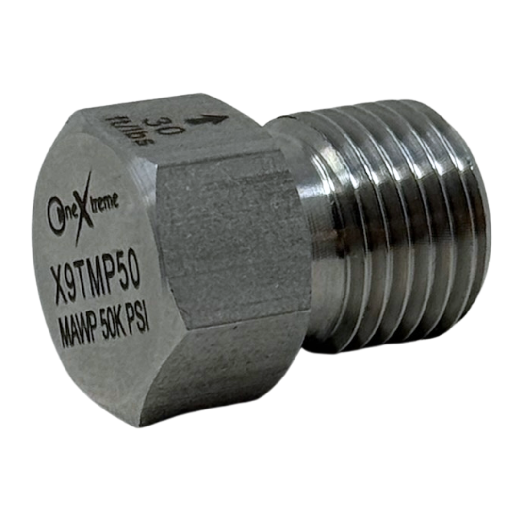 X12TMP30 : OneXtreme Adapter, 0.75 (3/4") Type-M Plug, 30,000psi
