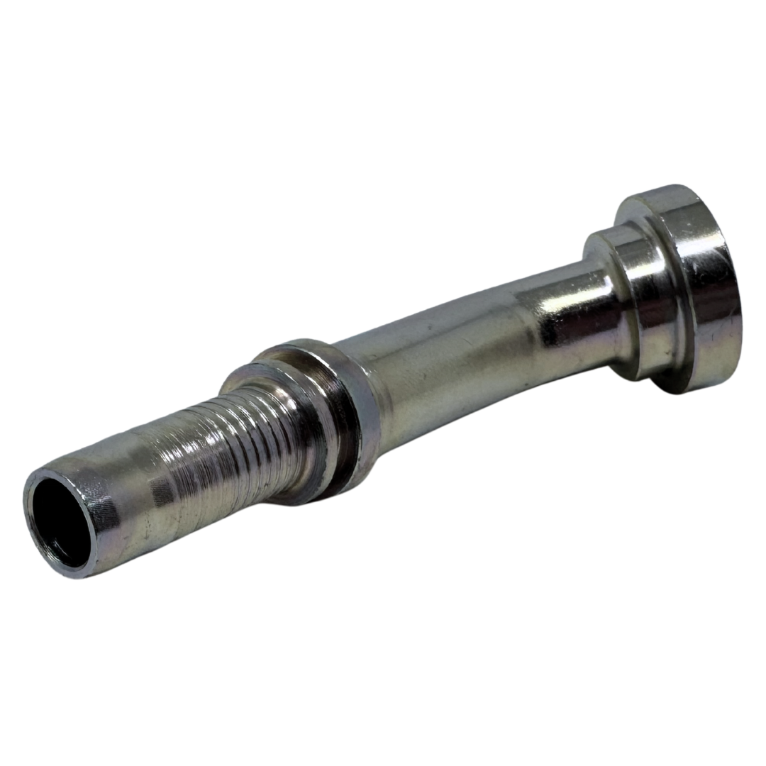 A-0808-C614 : Alfagomma 45-Degree Steel Fitting Insert, 1/2 (-08) Hose x 1/2 (-08) Code 61 Flange, 5000psi