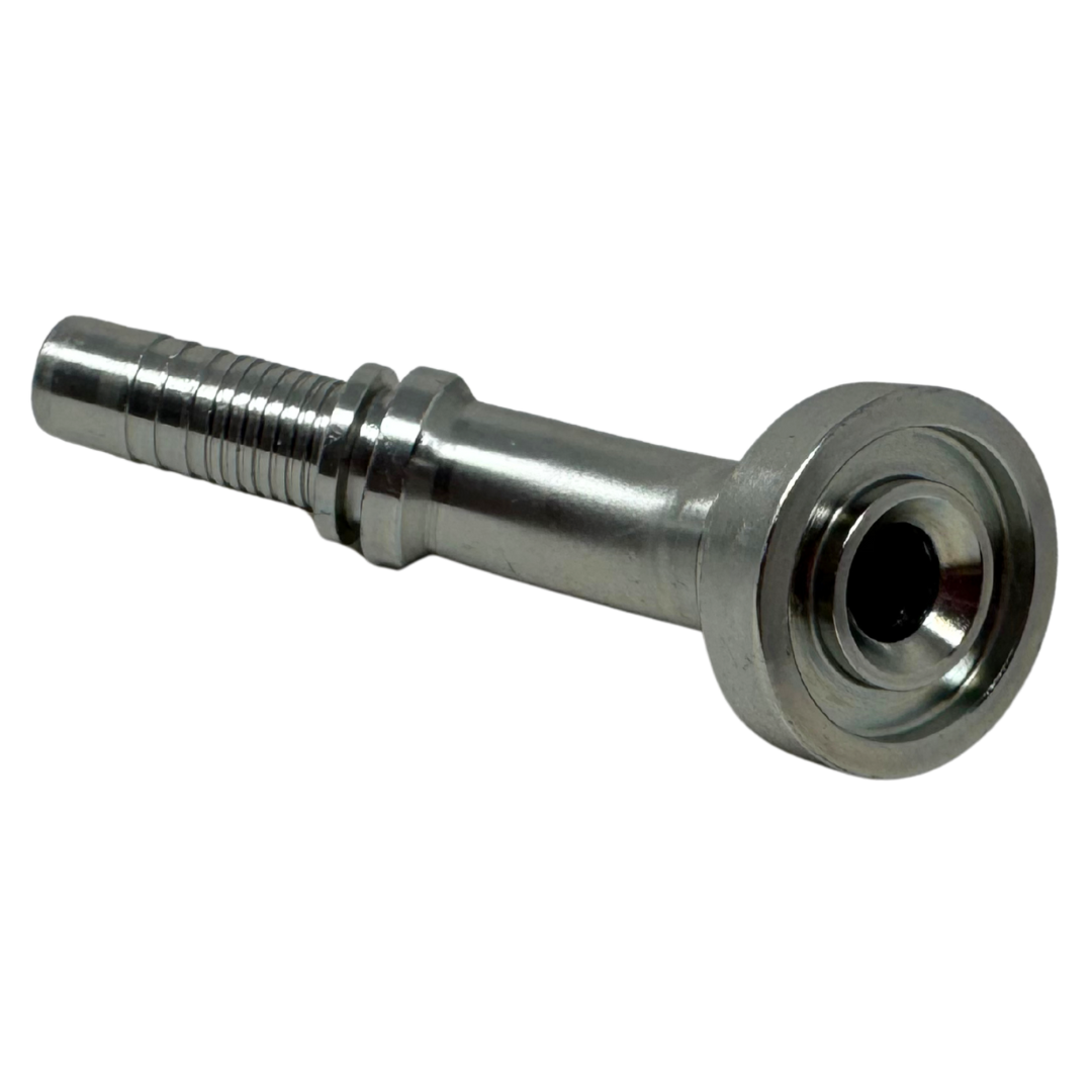 A-0808-C624 : Alfagomma 45-Degree Steel Fitting Insert, 1/2 (-08) Hose x 1/2 (-08) Code 62 Flange, 6000psi