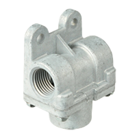 エアートラック　2 A2252-2D : Norgren High flow return flow splitter, Tee, 1/2 ports