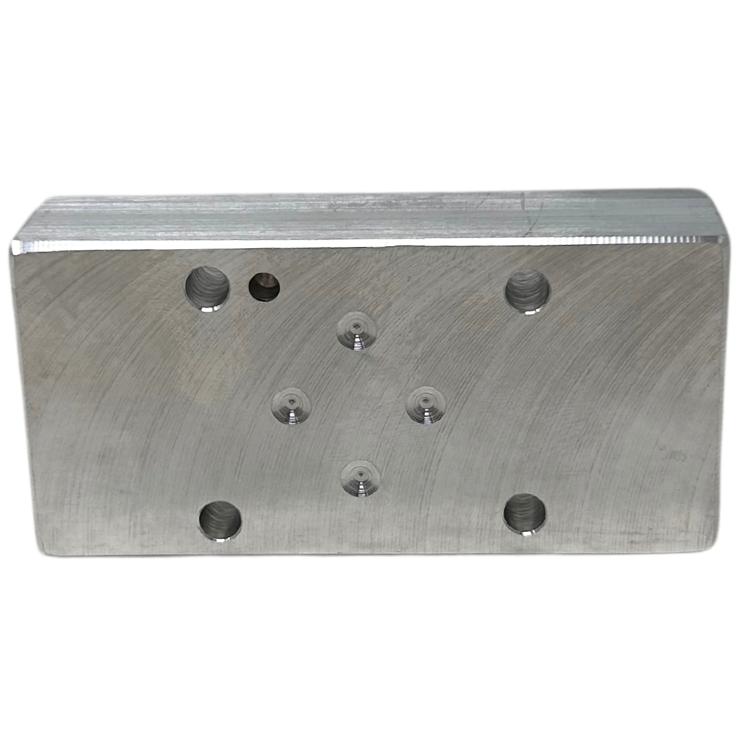 AD03TPSD-FIRE : FIRE SALE Daman Aluminum Cavity Body, 3000 psi, T10A Cavity Size, -6 SAE Ports, 2 ports - ALL SALES FINAL
