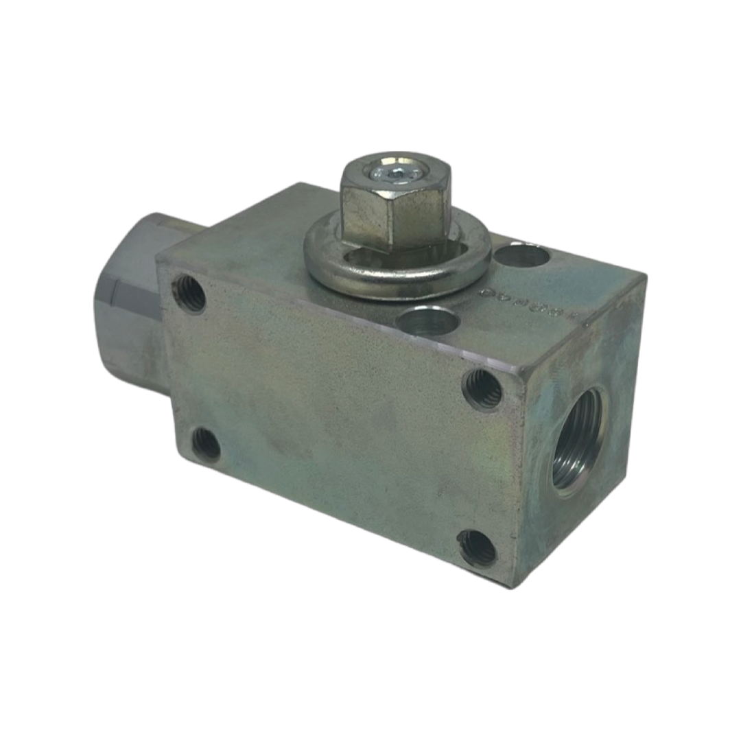 AV2S#8-11DV : AFP 2-Way Excavator Style Ball Valve, 7250psi rated, Steel, #8 SAE (1/2")