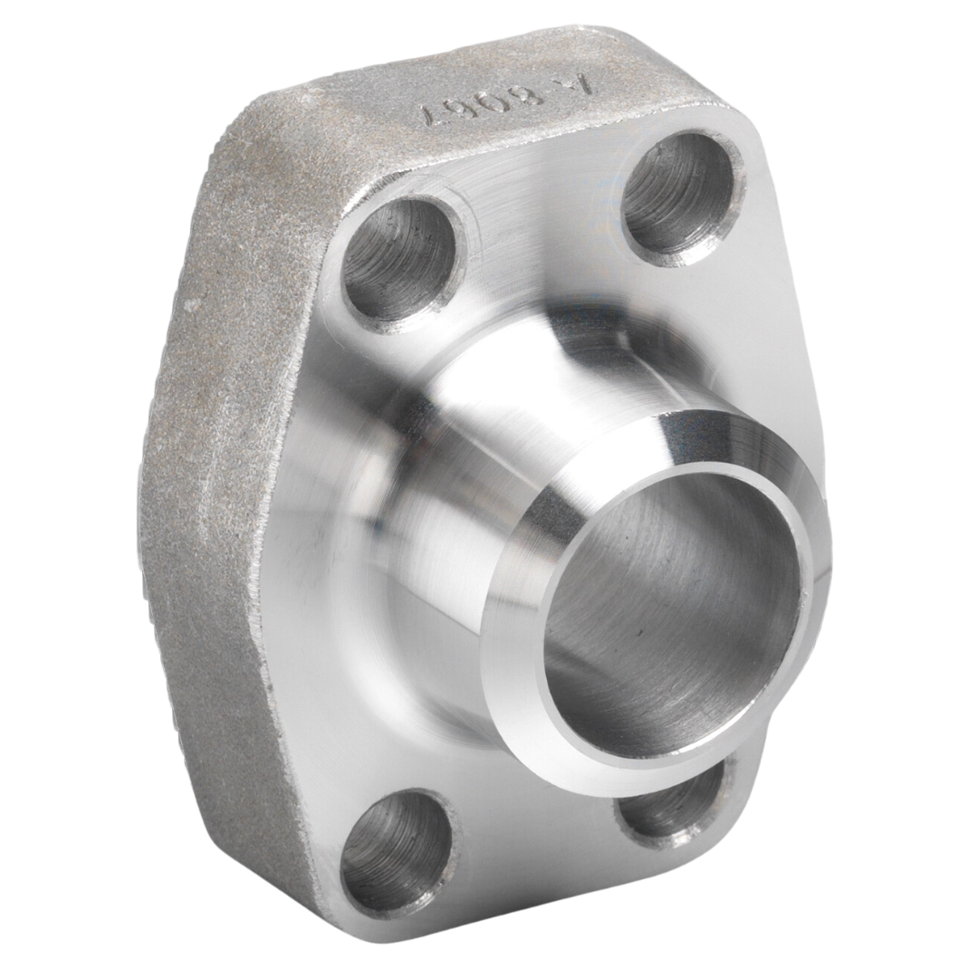 W35-40U : AFP Butt Weld Steel Pipe Flange with O-Ring Groove, 2.5 (2-1/2") Butt Weld for Sch. 40 Pipe x 2.5 (2-1/2") Code 61, includes Flange, Bolts, O-Rings