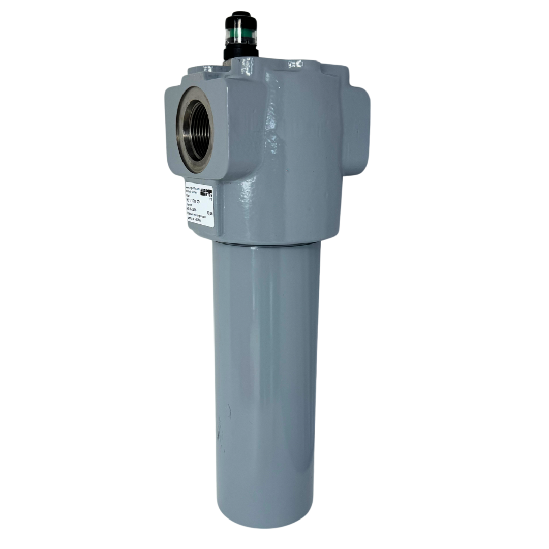 HD 172-766 OD1 : Argo Pressure Filter, 5800psi, 42GPM, 10 Micron, #16SAE, With Ind., With Bypass