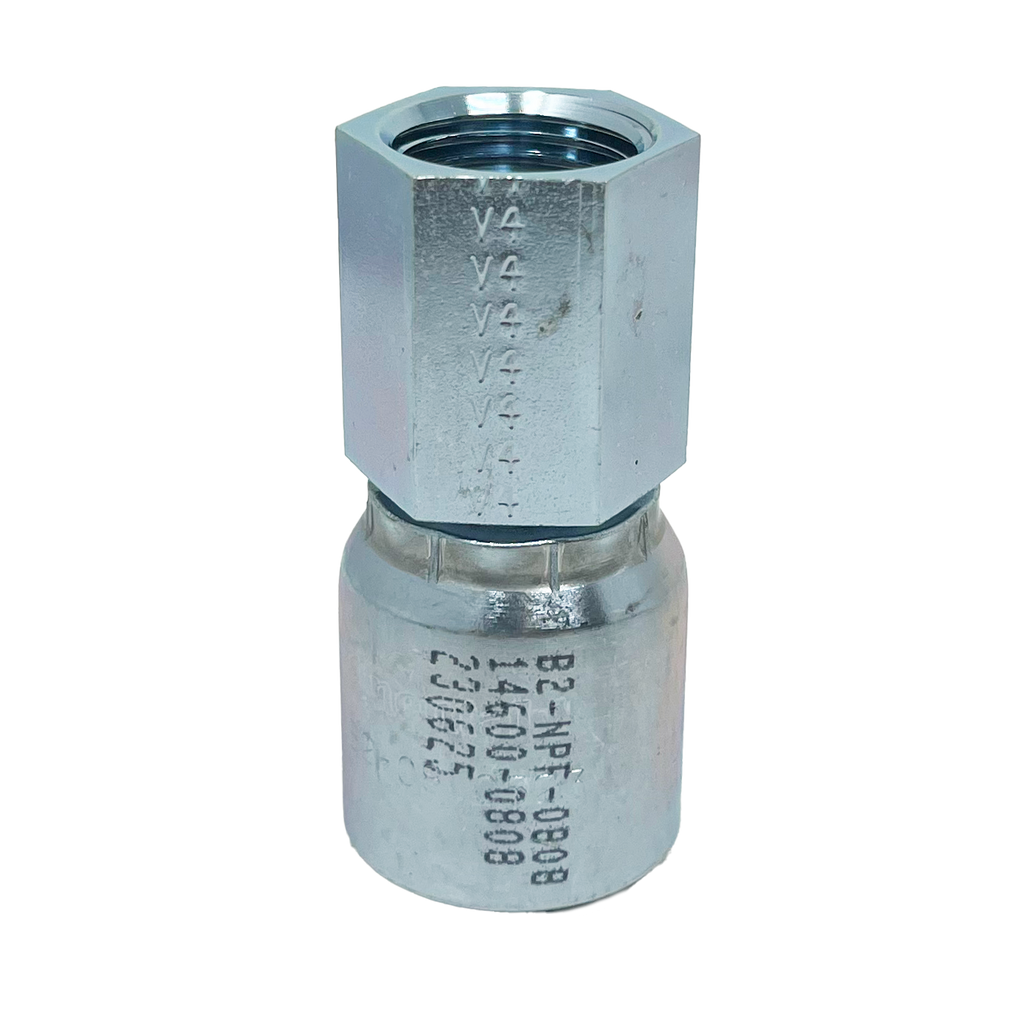 B2NPF0806 Continental Hose Fitting, 0.5 (1/2") Hose ID x 3/818 Fem