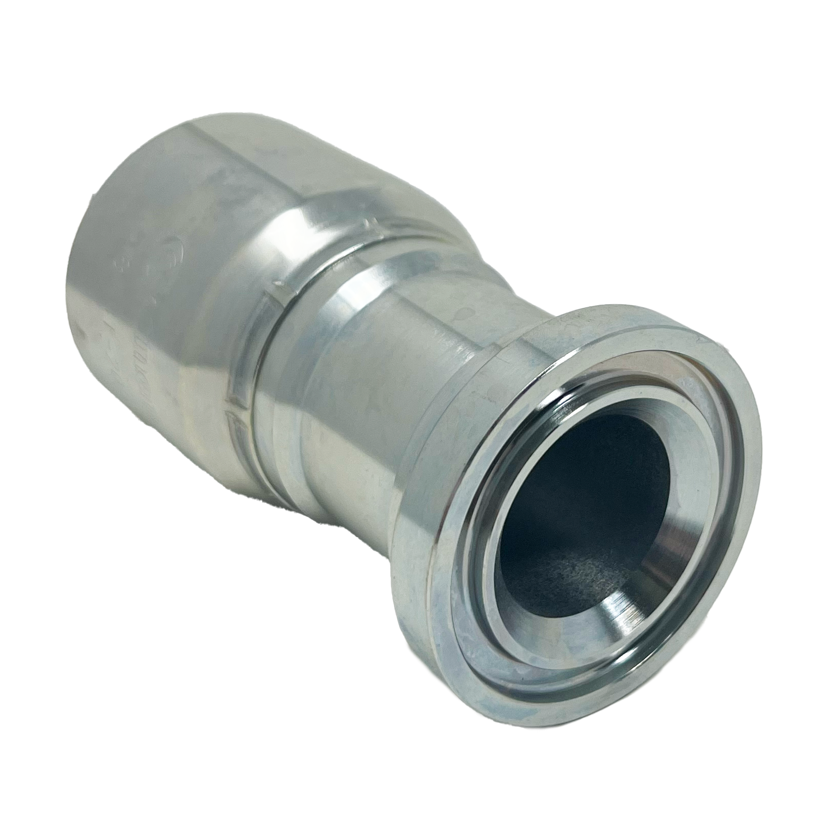 BT-FL-2020 : Continental Hose Fitting, 1.25 (1-1/4") Hose ID,  1.25 Code 61, Straight Connection