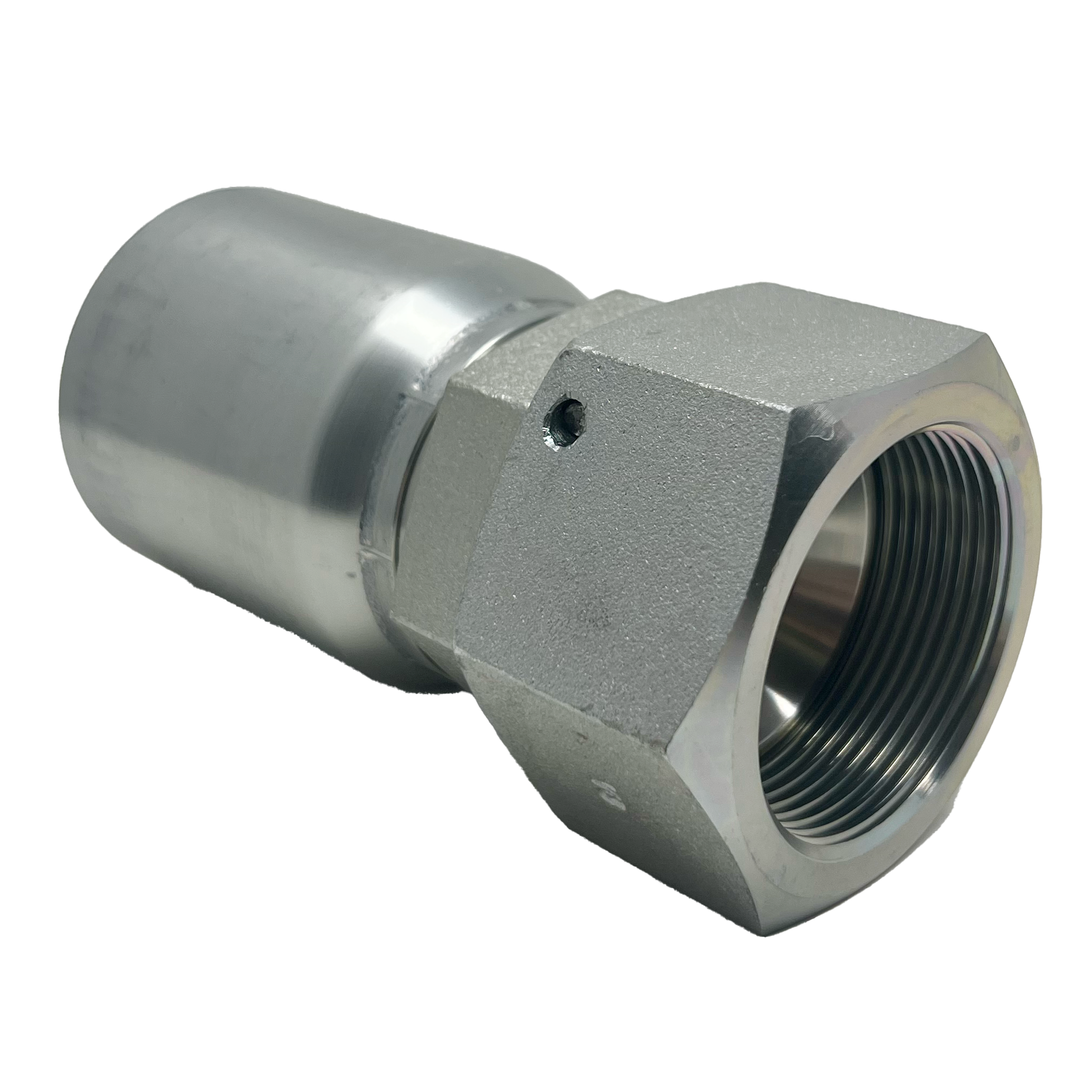 BT-JCFX-2424 : Continental Hose Fitting, 1.5 (1-1/2") Hose ID, 1-7/8-12 Female JIC, Straight, Swivel Connection