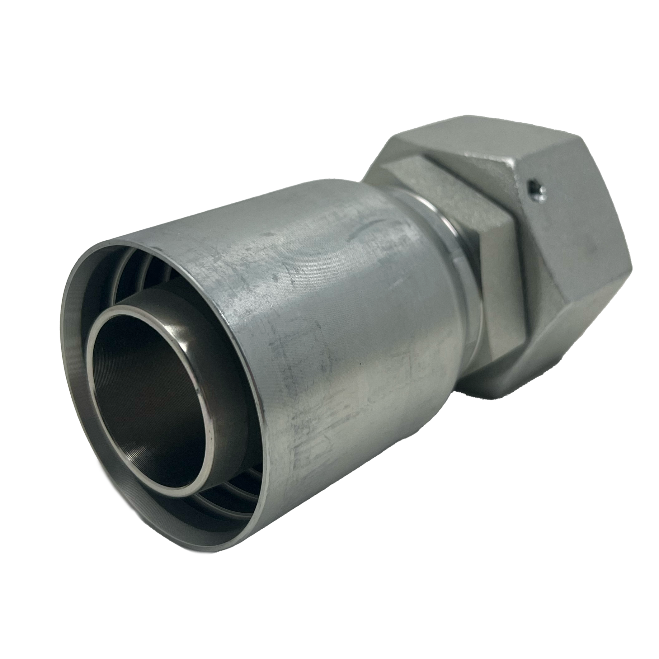BT-JCFX-2424 : Continental Hose Fitting, 1.5 (1-1/2") Hose ID, 1-7/8-12 Female JIC, Straight, Swivel Connection