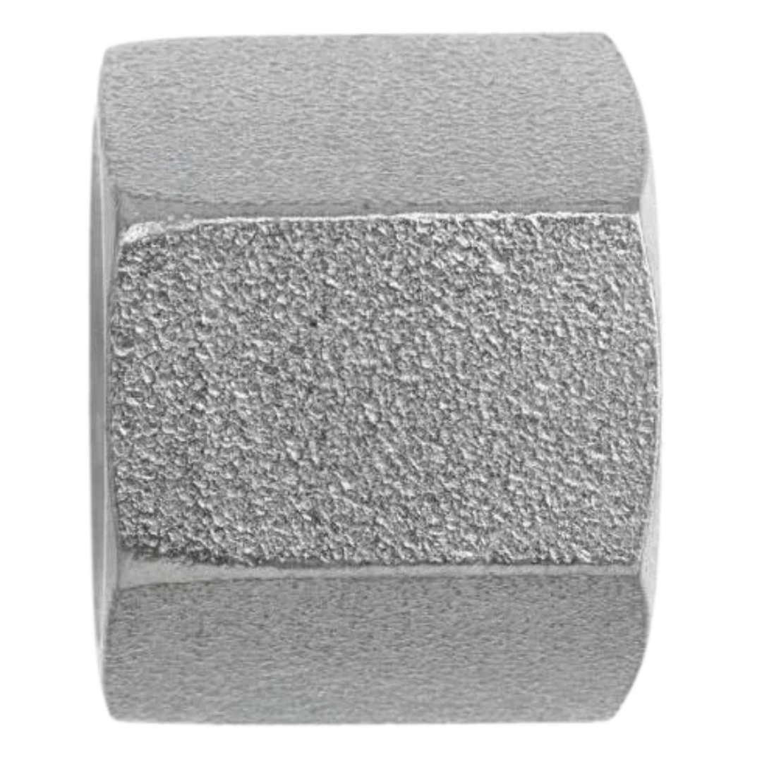 C0318-04 : OneHydraulics Steel Compression Nuts, 7/16-20 (-04) Flareless Bite Type Tube Compression