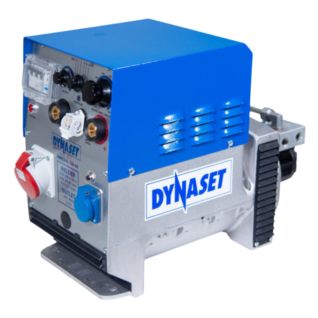 HWG 300/10 kVA-54-VF : Dynaset HWG Hydraulic Welding Generator, 230 VAC 4 kVA, 400 VAC 8 kVA