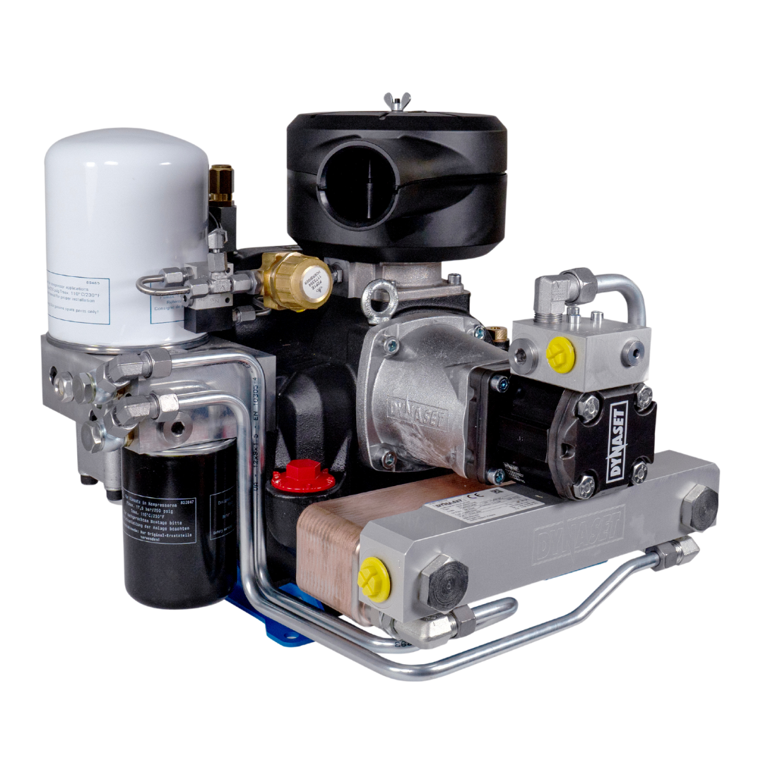 HKR 2500/10-67 : Hydraulic Screw Compressor, Air flow 660.5GPM (2500LPM), 145psi