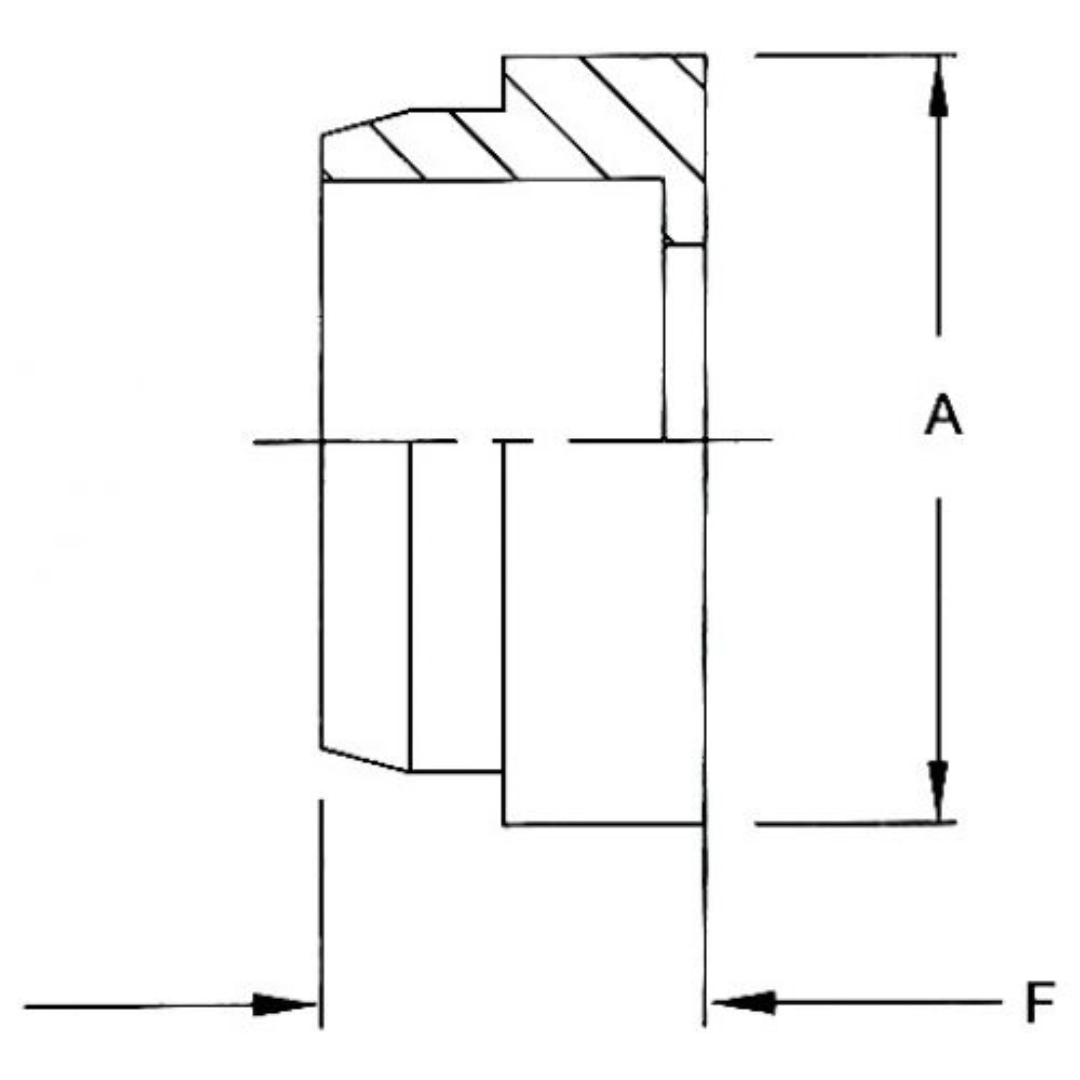 FS0319-16 : OneHydraulics Steel Braze Style Sleeve, 1" (-16) ORFS Tube OD