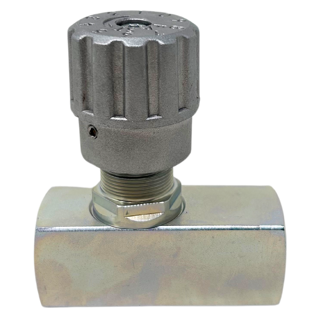 RF N1/4 PN400 CS : Gemels Flow Control Valve, 1/4 NPT, 5800psi rated, Carbon Steel