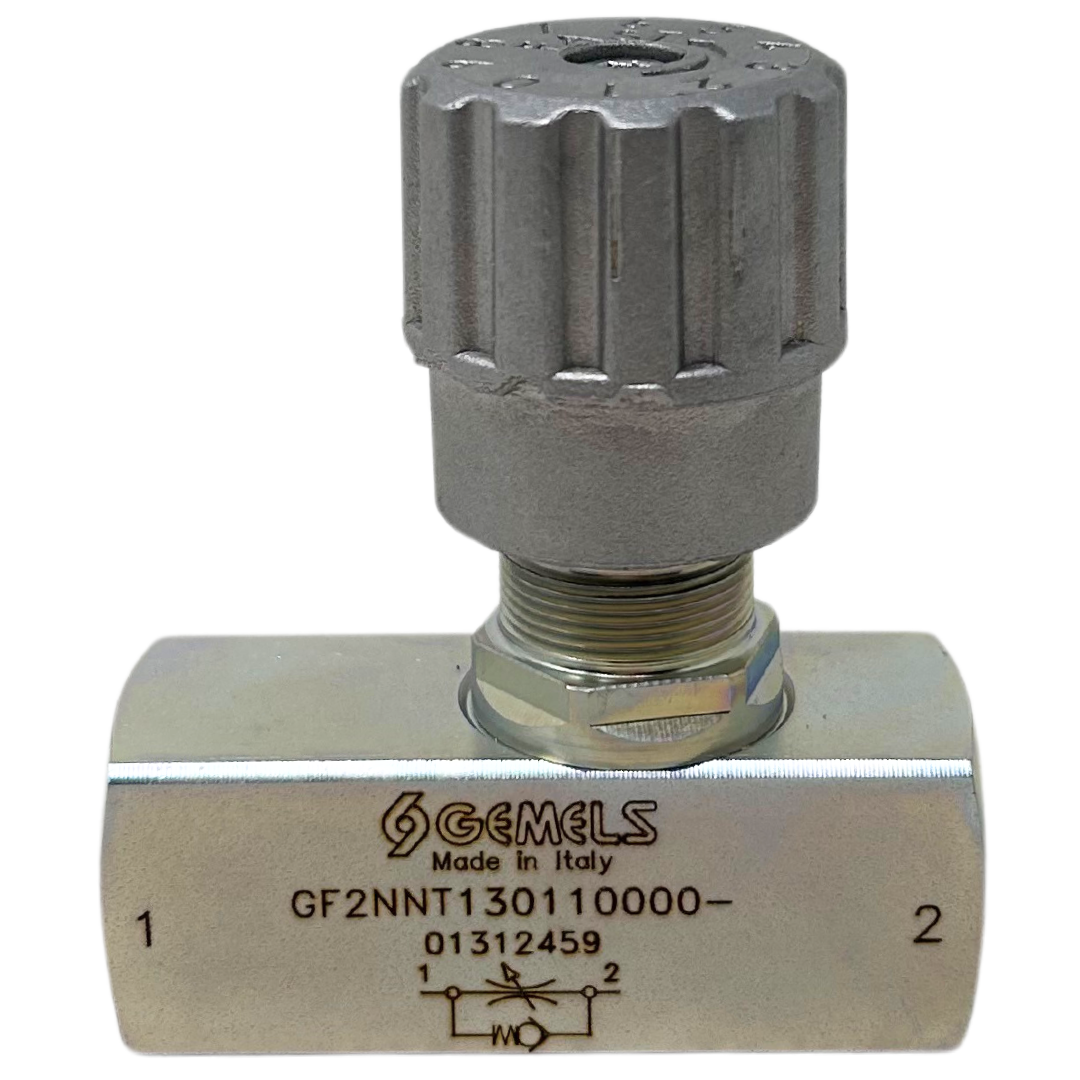 RF N1/4 PN400 CS : Gemels Flow Control Valve, 1/4 NPT, 5800psi rated, Carbon Steel
