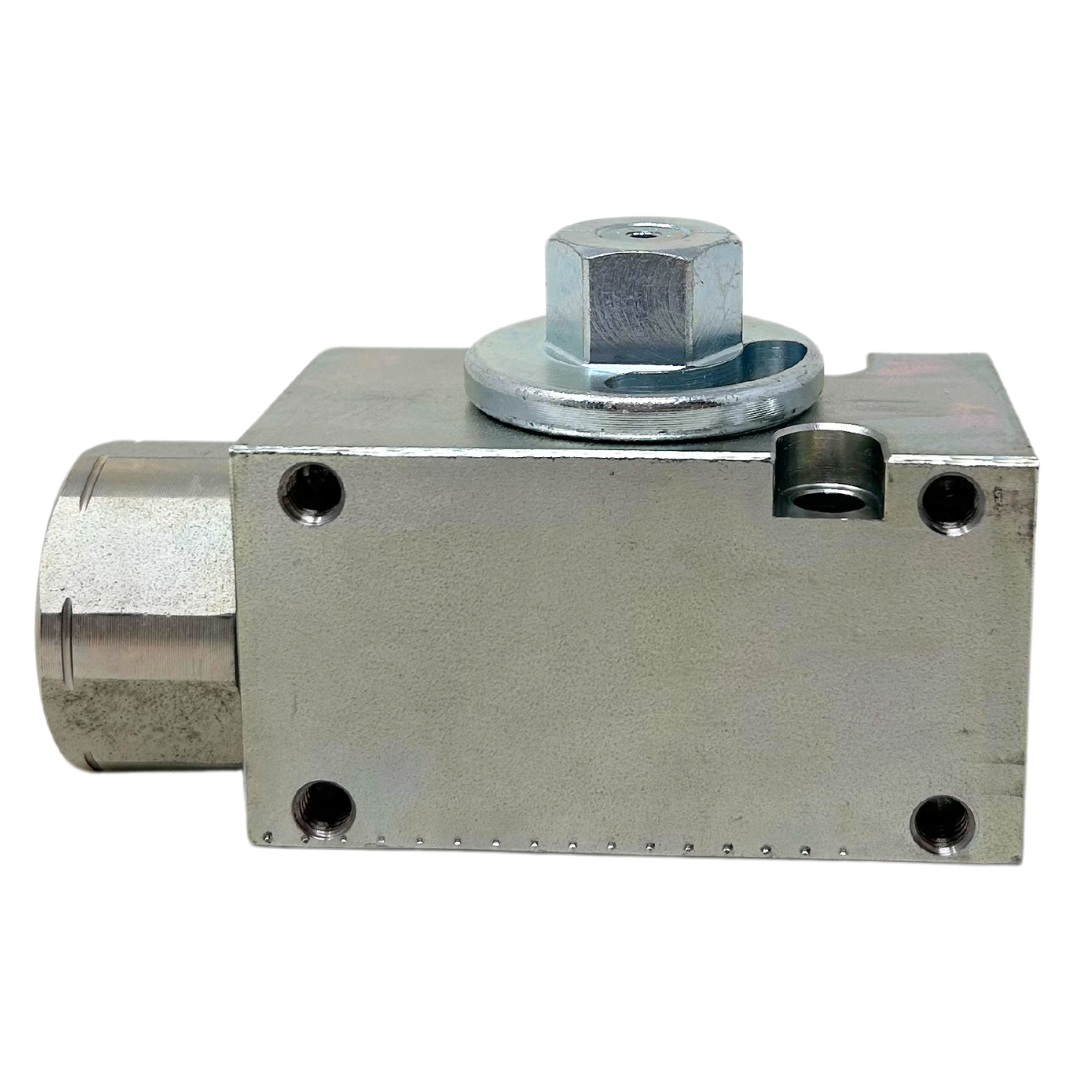 GV2 N3/8 DN10 1111AE PN500 : Gemels Two-Way Excavator Ball Valve, 3/8 NPT, 7250psi rated, Carbon Steel