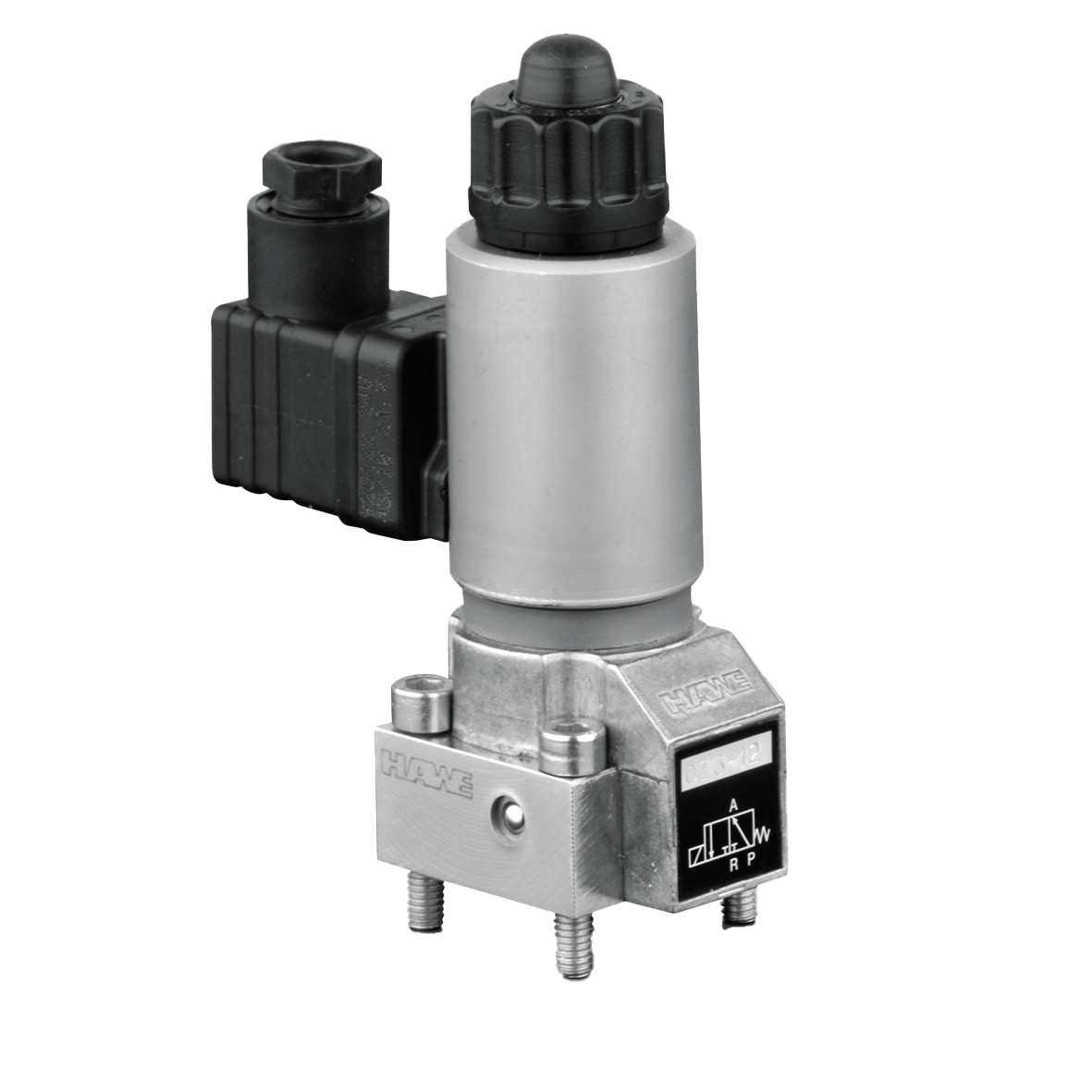 GR 2-4-3/4G-G 24 : Hawe G Series Directional Valve, 2-Position, 2-Way, 5075psi, 31.7GPM, 0.75 (3/4") BSPP, 24VDC, Solenoid Plug