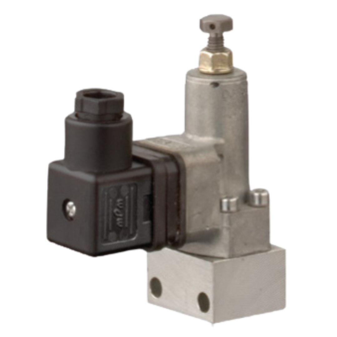 DG 36 S : Hawe Mechanical Pressure Switch, Manifold Mount, 58-174psi, Tool Adjustable, Quarter Turn Schlemmer Plug