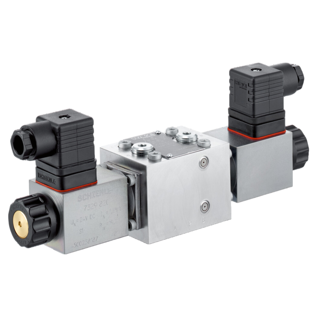 NBVP 16 G-WG 110 : Hawe Directional Poppet Valve, 5.28GPM, D03 (NG6), 3-Position,4-Way, All Ports Blocked, 110 VAC DIN Plug with Rectifier, 5800psi