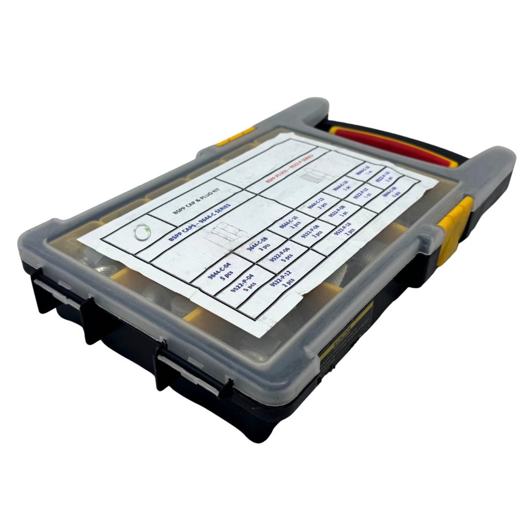 KIT-BSPP : OneHydraulics BSPP Cap & Plug Kit