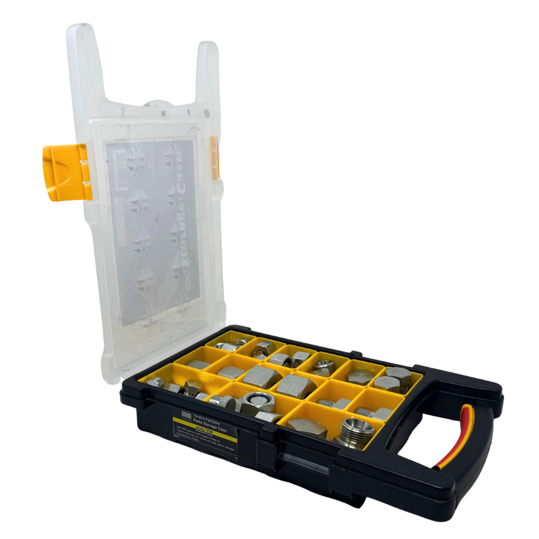 KIT-DIN-S : OneHydraulics DIN Metric Cap & Plug Kit - Heavy