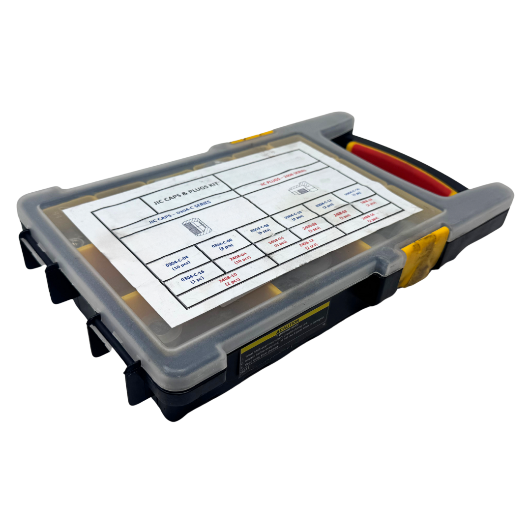 KIT-JIC : OneHydraulics JIC Cap & Plug Kit