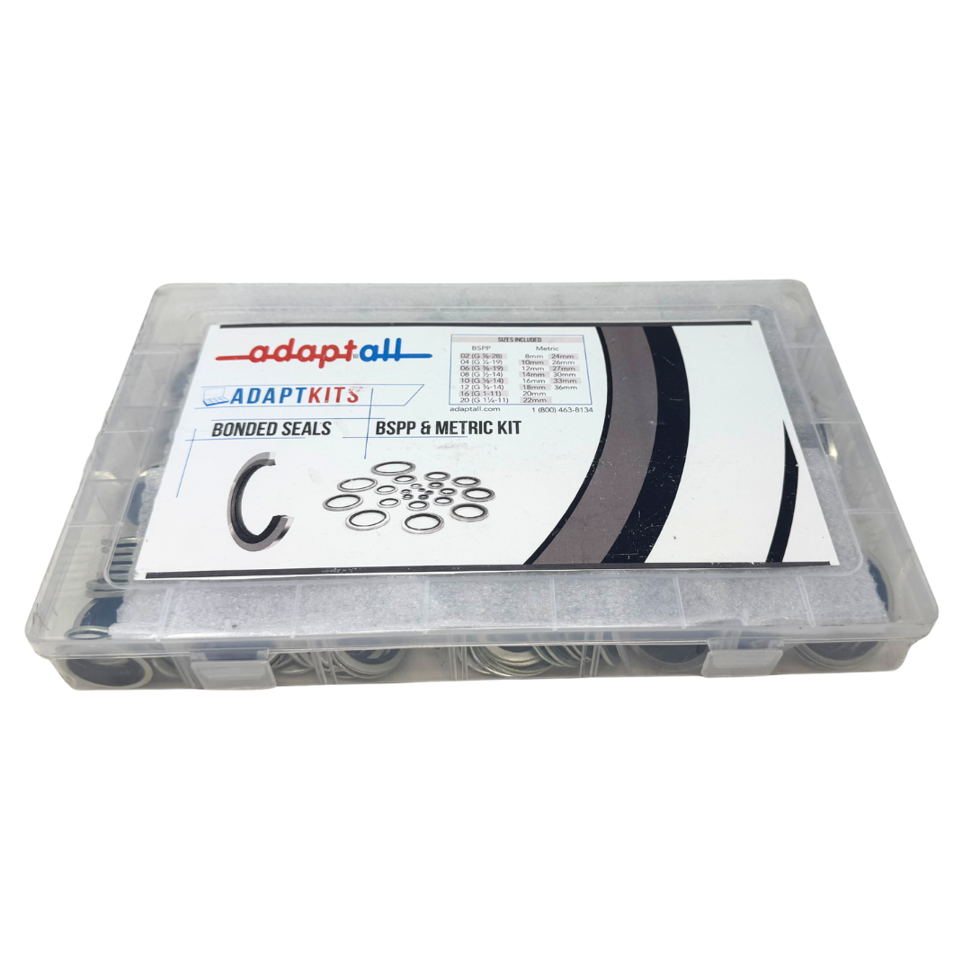 KIT-SEALS-BSPP+MET : ADAPTALL BONDED SEAL KIT BSPP & METRIC